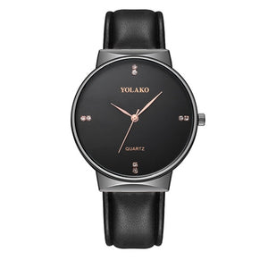 2019 Montre Femme Modern Fashion Black Quartz Watch Women